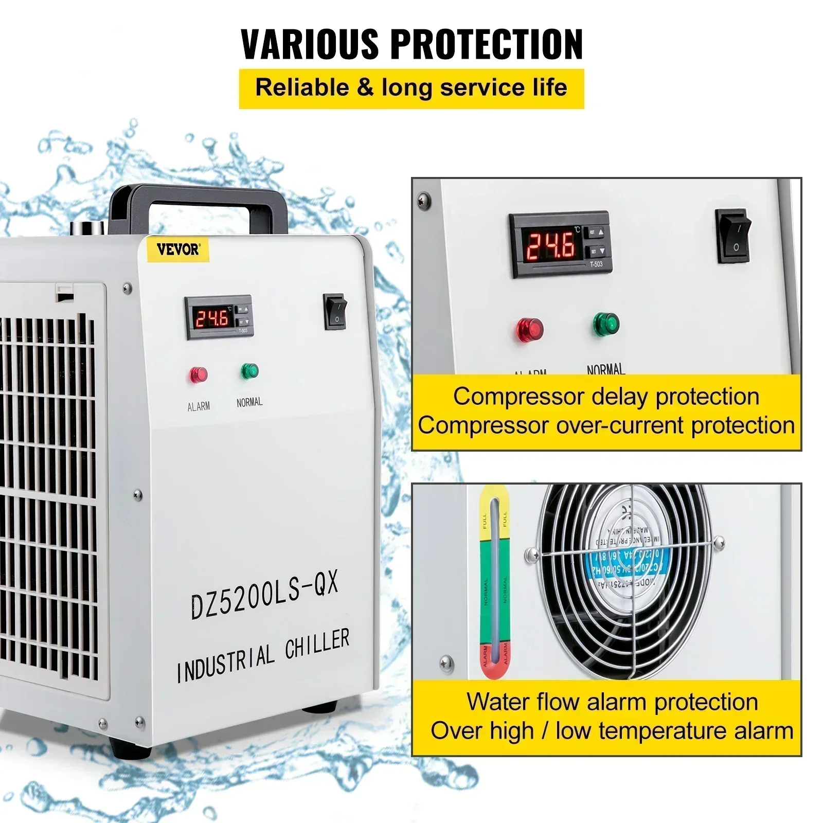 Industrial Cooling Water Chill - đánh giá và giá Laser Industrial Chiller