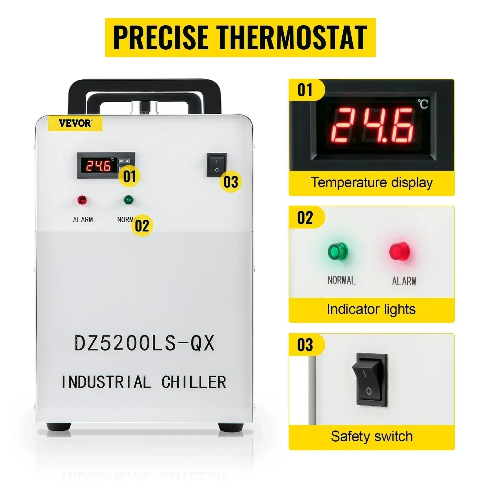 Industrial Cooling Water Chill - đánh giá và giá Laser Industrial Chiller