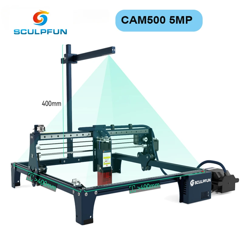 SCULPFUN CAM500 Lightburn Came - đánh giá và giá Industrial Laser Engraver