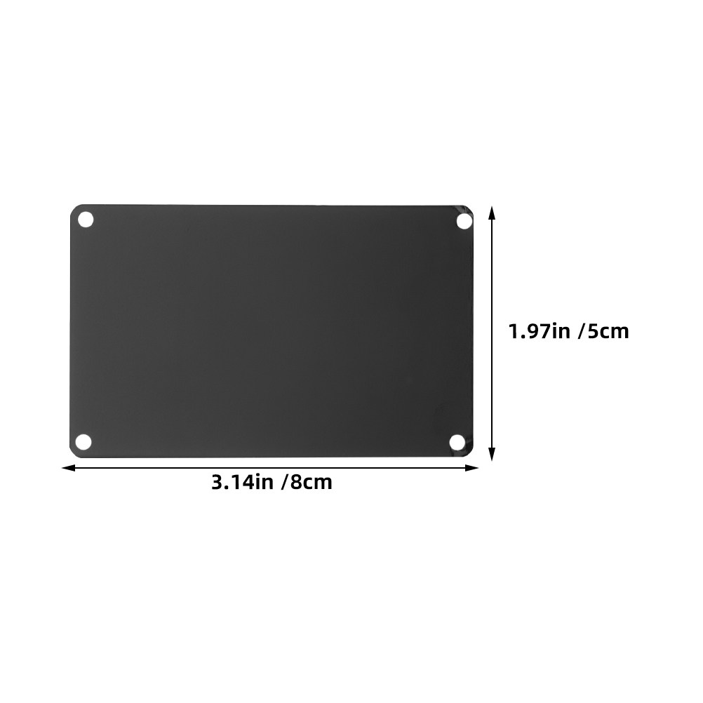 10Pcs Blank Aluminum Nameplate - đánh giá và giá Industrial Laser Engraver