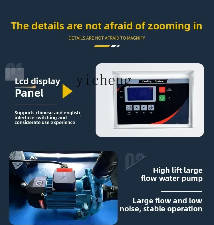 TQH Industrial Chiller Air Coo - đánh giá và giá Laser Industrial Chiller