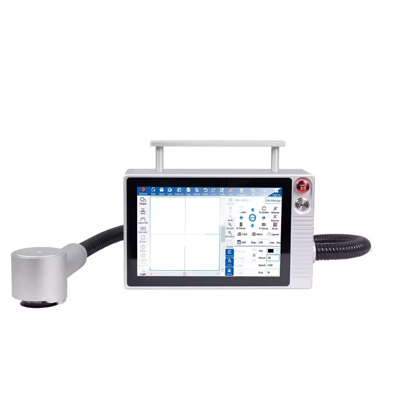 18W Air-cooled Data Matrix Fib - đánh giá và giá Laser Marking Machine